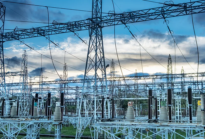 Le caratteristiche del supporto primaverile della centrale elettrica.